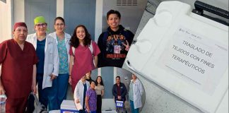 Familia de hombre de 59 dona córneas y tejido óseo