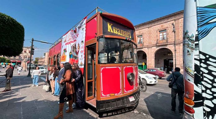 #VIDEO || Tranvía del Romance recorrerá Morelia este 14 de febrero