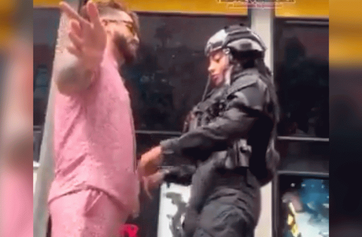 #VIDEO viral desata polémica por presunta revisión irregular de policías