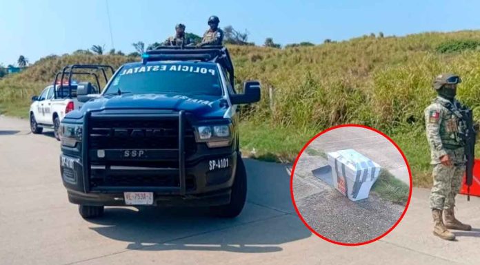 Hallazgo de restos humanos en vía pública activa operativo de seguridad en Coatzacoalcos