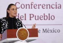 Sheinbaum niega información sobre drones en la frontera; Estados Unidos reabre espacio aéreo de El Paso