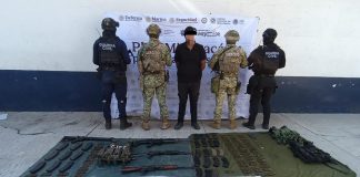 Detienen a “El Cochiloco” presunto miembro del CJNG en Michoacán; viajaba armado en vehículo robado