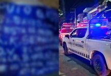 Dejan narcomanta en la Miguel Regalado en Zamora