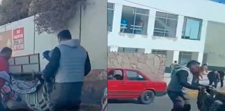 #VIDEO || Paciente es ingresado cargado y envuelto en cobijas al Hospital General de Zona No. 1 del IMSS en Zacatecas