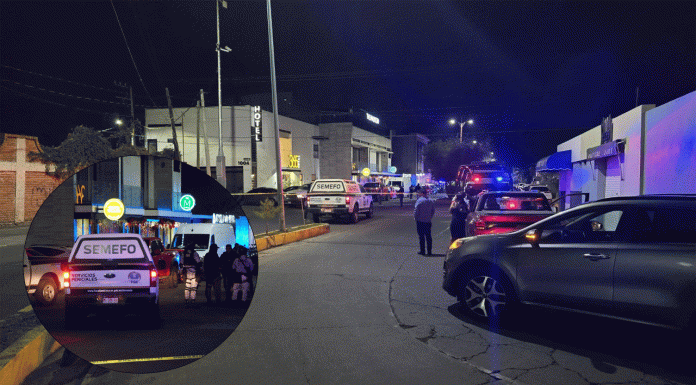 Ult1m4n a t1r0s a dos hombres por fuera del Bar “The Madison” de Zamora