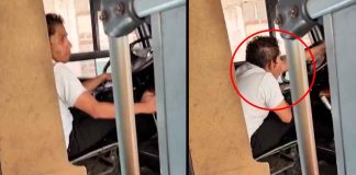 #VIDEO Reportan a conductor presuntamente drogado al volante de transporte público CDMX