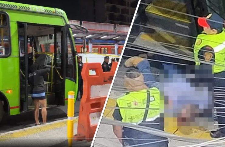 Fallece adulto mayor tras caer de unidad de RTP en Calzada de Tlalpan