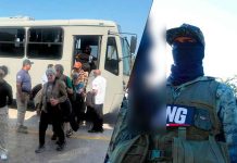 Terror en carretera: incendian autobús con adultos mayores y lo atribuyen al CJNG