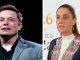Elon Musk responde a Claudia Sheinbaum tras rechazo a señalamientos en X