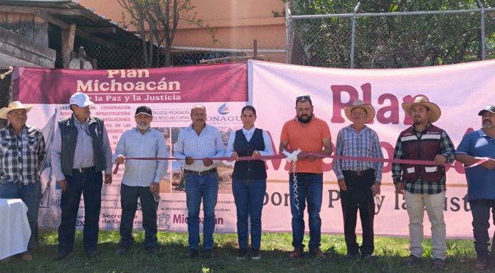 Conagua rehabilita infraestructura de riego en 6 municipios del oriente michoacano