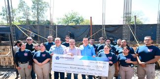 Carlos Soto entregó rehabilitación de techumbre en la Unidad Deportiva El Chamizal