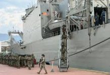 Arriba Buque de la Marina a Puerto Vallarta para reforzar operativos de seguridad