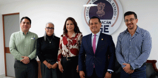 Fabiola Alanís se reúne con Fiscal Carlos Torres Piña y diputados locales para fortalecer Plan Michoacán por la Paz y la Justicia