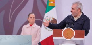 Bedolla invita a la presidenta de México a la inauguración del teleférico de Uruapan; se prevé para marzo