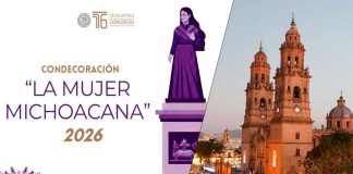 Emite Congreso del Estado convocatoria oficial para la Condecoración “La Mujer Michoacana” 2026