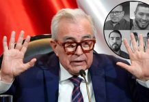 Rocha Moya, sobre los mineros desaparecido, solo refirio el asunto sera atendid por la FGR