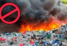 Multaran a quien queme basura