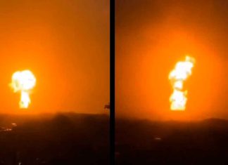 #VIDEO// Erupción de volcán de lodo sorprende a habitantes