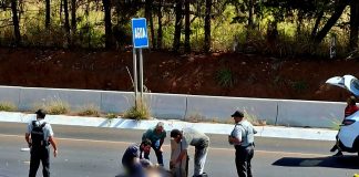 Motociclista grave tras ser arrollado por vehículo sobre la autopista Siglo XXI