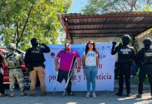 Catea FGE dos inmuebles en el Tianguis Limonero de Múgica; hay tres detenidos