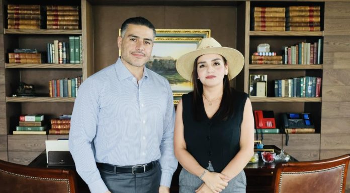 Grecia Quiroz se reunió con Harfuch para dar seguimiento a investigación por homicidio de Carlos Manzo