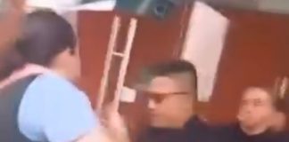 #VIDEO // Policías de Guardia Nacional detienen y esposan a trabajadores del IMSS, según por no portar sus gafetes