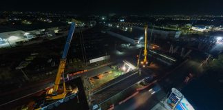 Habrá cierres nocturnos por obras del Paso Superior Ferroviario en Morelia