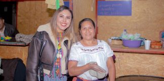 Dayana Pérez Mendoza presente en el arranque de La K’uínchekua 2026 en Tzintzuntzan