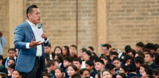 CTP fortalece la prevención digital con foro de ciberseguridad ante más de mil asistentes en Churintzio