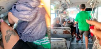 #VIDEO // Mujer encara a su acosador en transporte y lo persigue tras intentar huir
