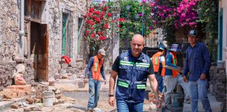 Obra sanitaria de Santa María beneficia a más de 300 habitantes: Adolfo Torres