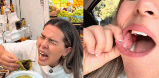 #VIDEO/ Todo por unos likes: tras comerse una tarántula, influencer termina con los pelos del arácnido en la boca