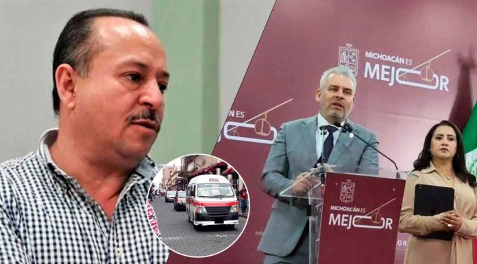 Manifestación de Pasalagua es por tema político y oposición al desarrollo del transporte público: Bedolla