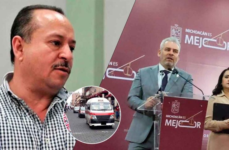 Manifestación de Pasalagua es por tema político y oposición al desarrollo del transporte público: Bedolla