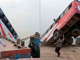 VIDEO | Autobús cae a un río con pasajeros dentro y deja decenas de muertos