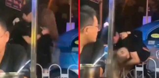 #VIDEO// Hombre asesina a mujer en plena calle mientras testigos solo graban