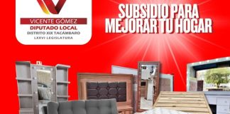 Abre ventanilla de marzo del programa de apoyos subsidiados del Dip. Vicente Gómez Núñez