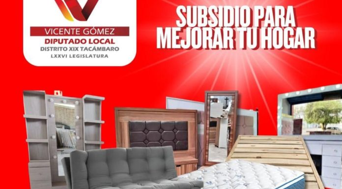 Abre ventanilla de marzo del programa de apoyos subsidiados del Dip. Vicente Gómez Núñez
