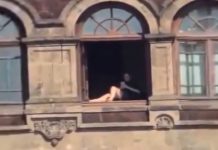 #VIDEO || Nuevo video reaviva polémica por mujer tomando el sol en Palacio Nacional