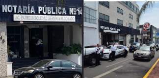 A punta de pistola, delincuentes roban 930 mil pesos a mujer en notaría de Morelia