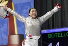 #VIDEO || Natalia Botello conquista la NCAA en sable femenil