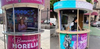 Módulos turísticos en zonas estratégicas, son parte del programa Punto Naranja