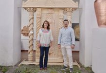 Fabiola Alanís y Toño Mendoza promueven al sector artesanal y llaman a visitar el Tianguis de Domingo de Ramos en Uruapan