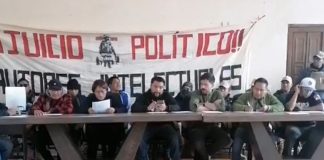 Órdenes contra Silvano Aureoles y 15 colaboradores apenas un paso a la justicia: habitantes de Arantepacua