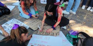 Inició la concentración para las marchas de este 8M en Morelia