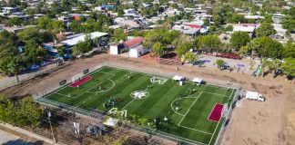 Michoacán transforma el deporte con 48 canchas de futbol 7 en 41 municipios: Rogelio Zarazúa
