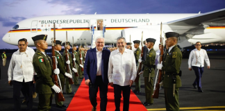 Presidente de Alemania inicia visita oficial en México para fortalecer relación bilateral