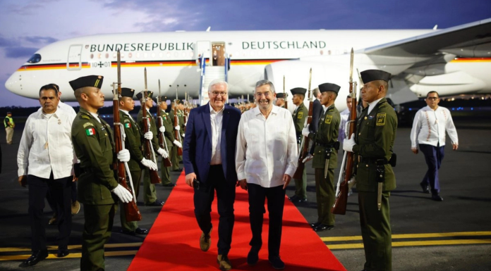 Presidente de Alemania inicia visita oficial en México para fortalecer relación bilateral