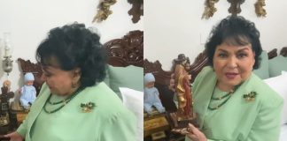 Surge polémica por imágenes del altar de Carmen Salinas; aparece un “bebé” entre santos