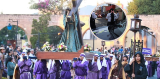 Morelia blindará la Procesión del Silencio con más de 250 policías en Semana Santa